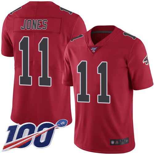 cheap jerseys nhl Youth Atlanta Falcons #11 Julio Jones Red Stitched ...